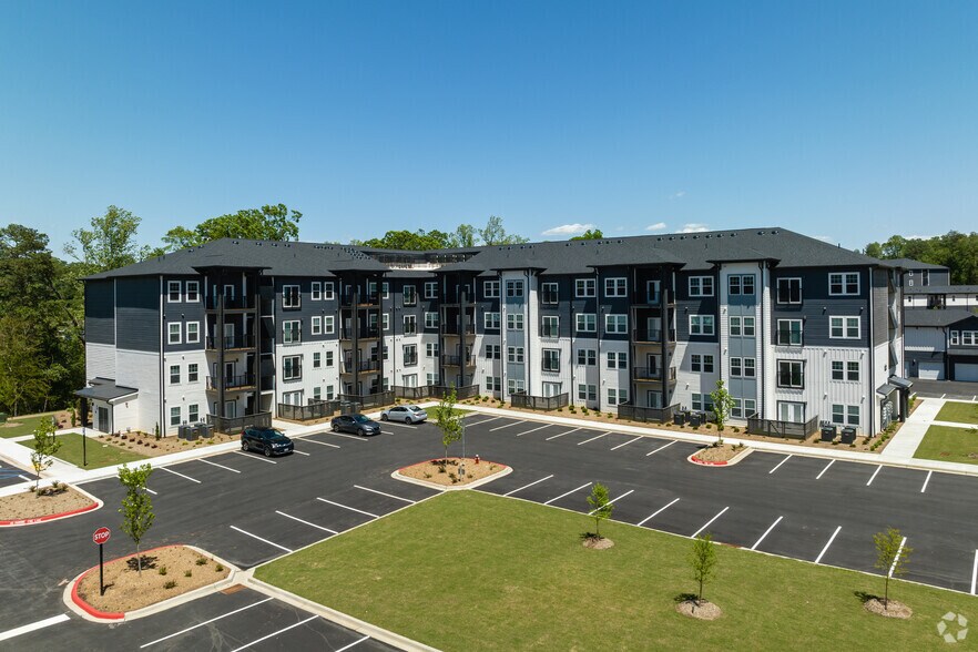 Building and Parking - The Lively at Drayton Mills