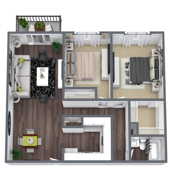 Floorplan - Middlesex Crossing