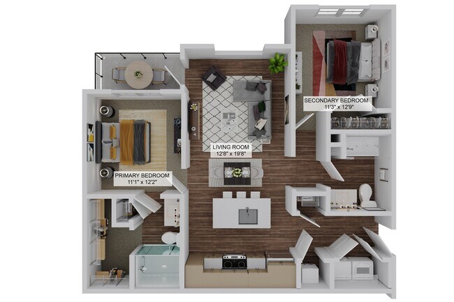 Floorplan - The Quinn Luxury Apartments