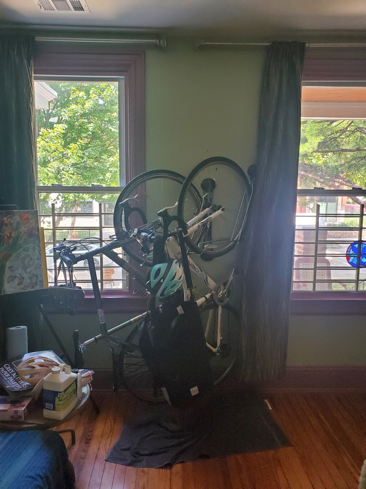bike racks - 714 Kenyon St NW
