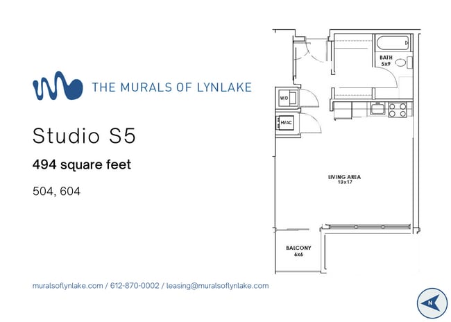Floorplan - The Murals of LynLake