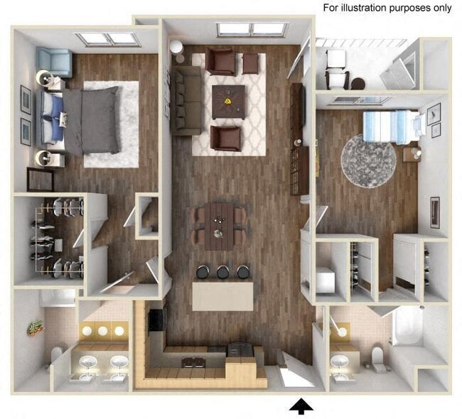 Floorplan - Crest 850