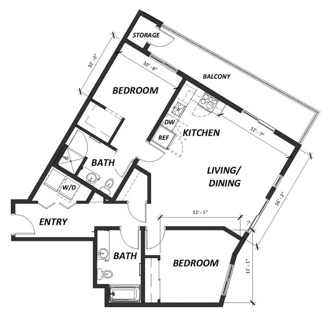 Floorplan - AVIVA Apartments