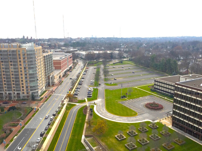 View from the living room window - 5500 Friendship Blvd