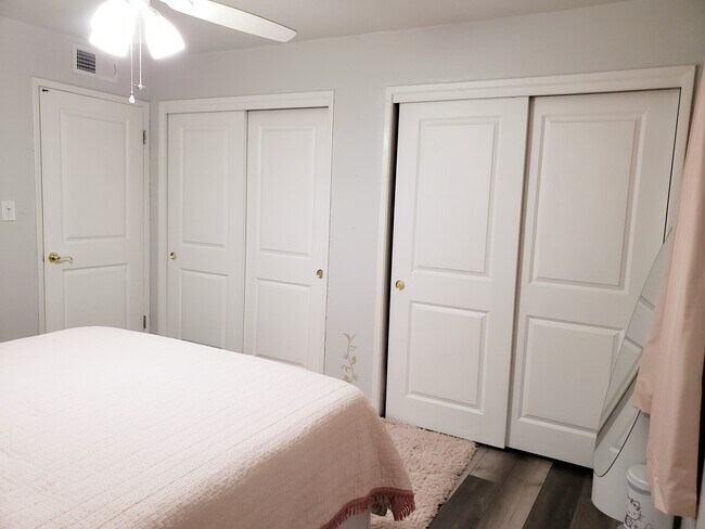 Double closet in Bedroom #2 - 6614 Embarcadero Dr
