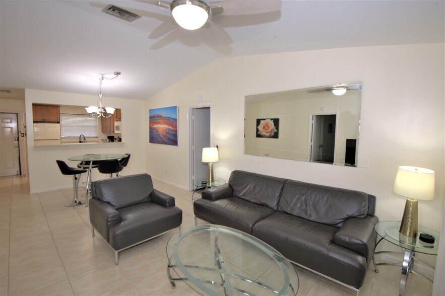 Comfortable, modern furnishings to relax in your personal oasis. - 1291 SE Parkview Pl