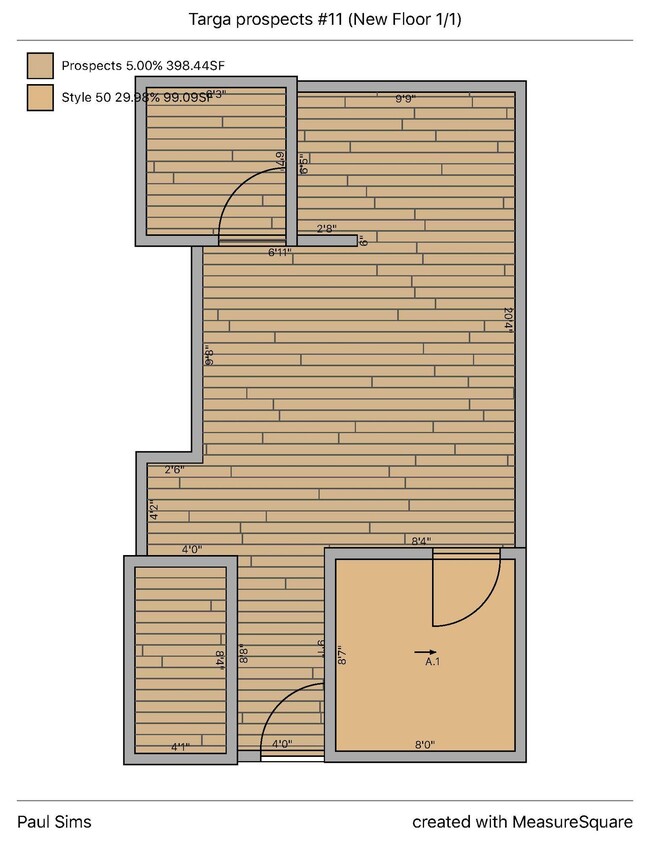 Floorplan - 1922 Prospect Apartments