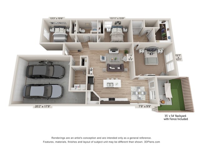 Floorplan - Amber Pines at Fosters Ridge