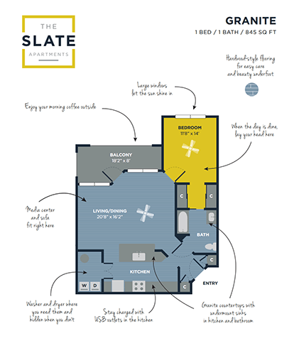 Floorplan - The Slate