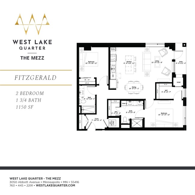 Floorplan - The Mezz at West Lake Quarter