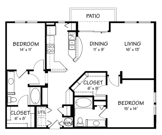 Floorplan - The Reserve on Cave Creek