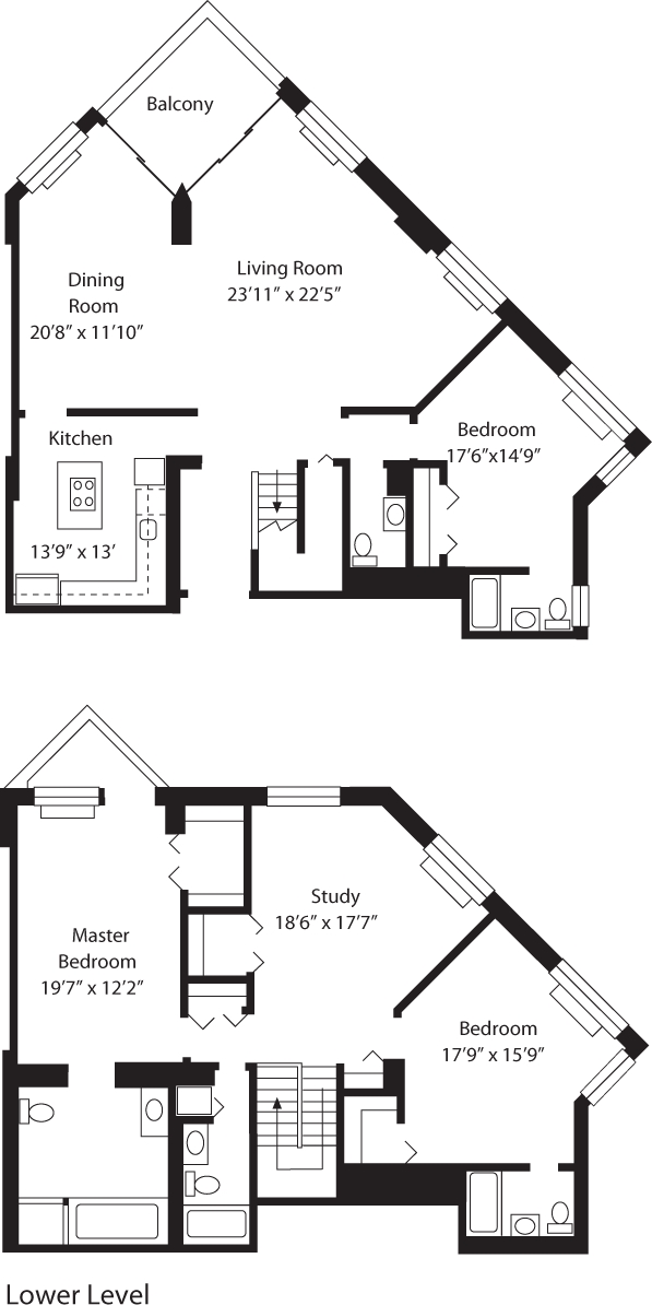 Floorplan - Portside Towers