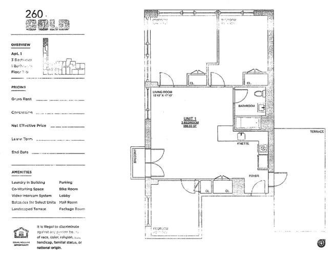 Floorplan - 260 Gold