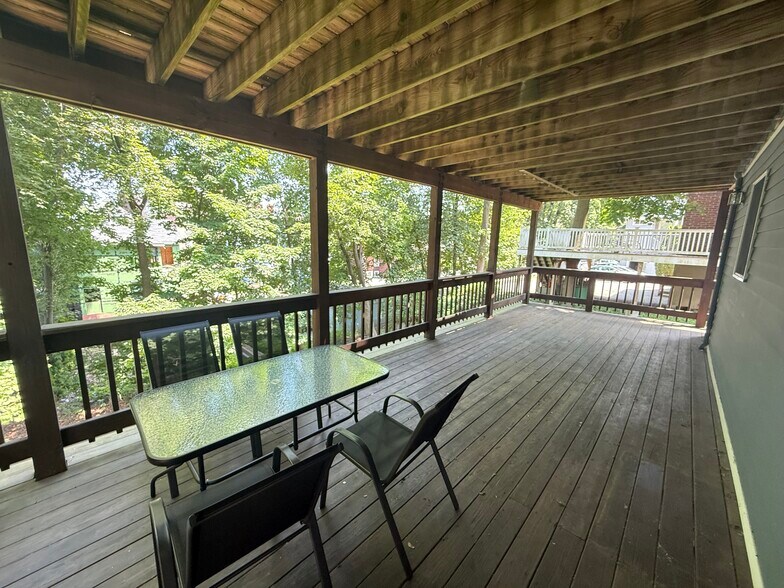 Huge Deck - 39 Newtonville Ave