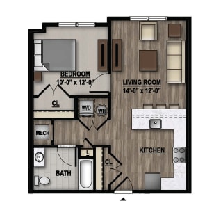 Floorplan - Parc at Princeton Junction