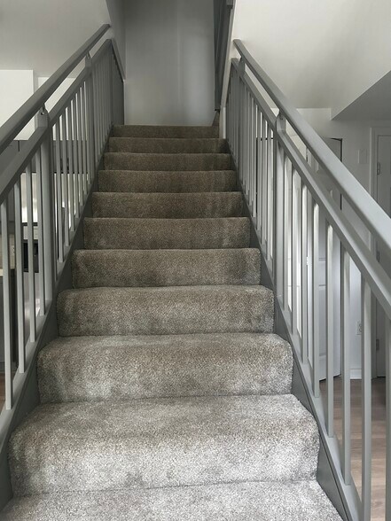 Lush carpeted stairs - 1277 Kettner Blvd