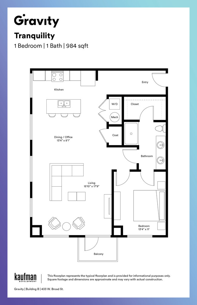 Floorplan - Building B at Gravity