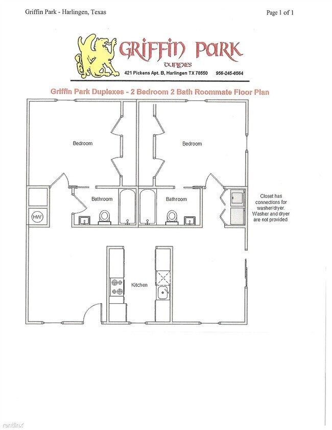 2 br, 2 bath Duplex Griffin Park 2 Bath... 2009 New Combes Hwy