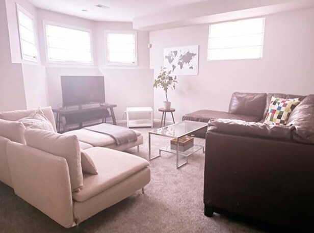 Basement living room - 3759 N Clifton Ave