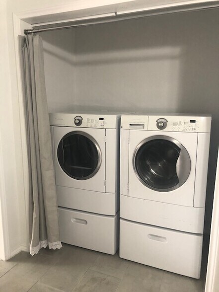 Inside Laundry comes with washer and dryer - 315 Vickers Ave