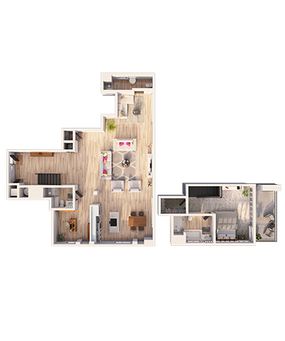 Floorplan - Roosevelt Lofts