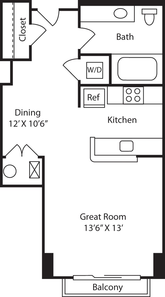 Floorplan - The Reserve at Clarendon Centre