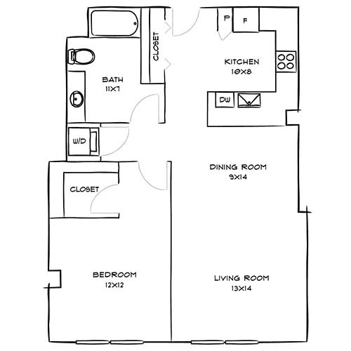 Floorplan - Indigo Apartments