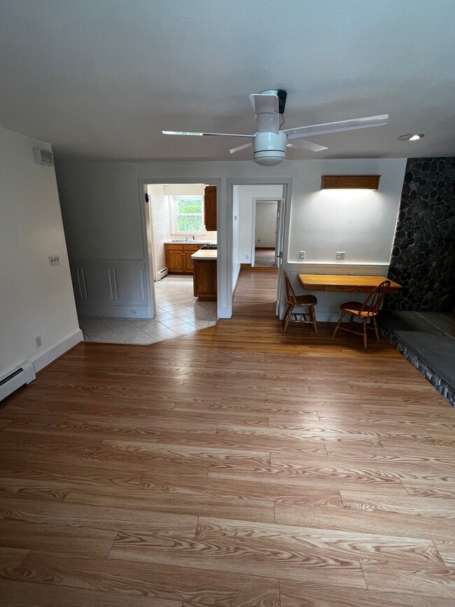 View from living room to kitchen - 675 Central St