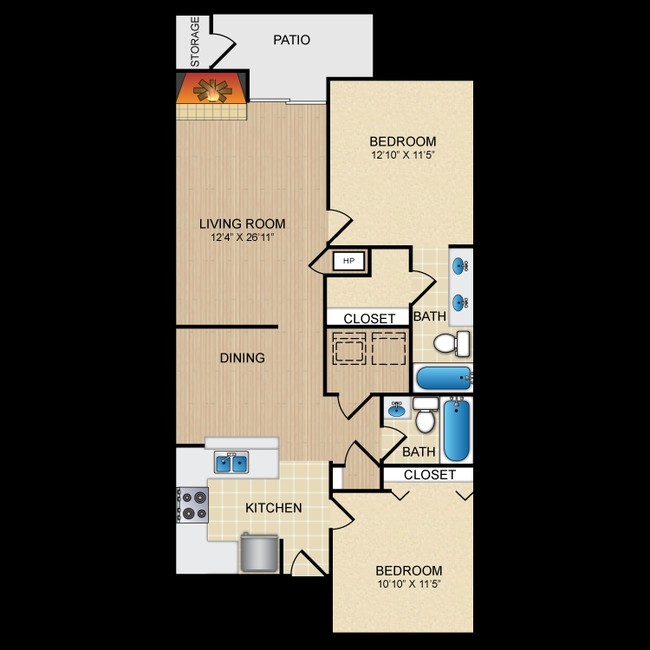 2BR/2BA - Avistar at the Oaks