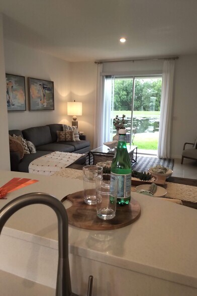 View from Kitchen of Gathering Room - 6111 Fairmont Ln