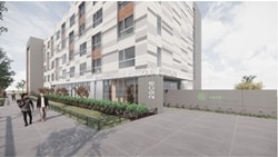 Rendering - Rauner Veterans Housing