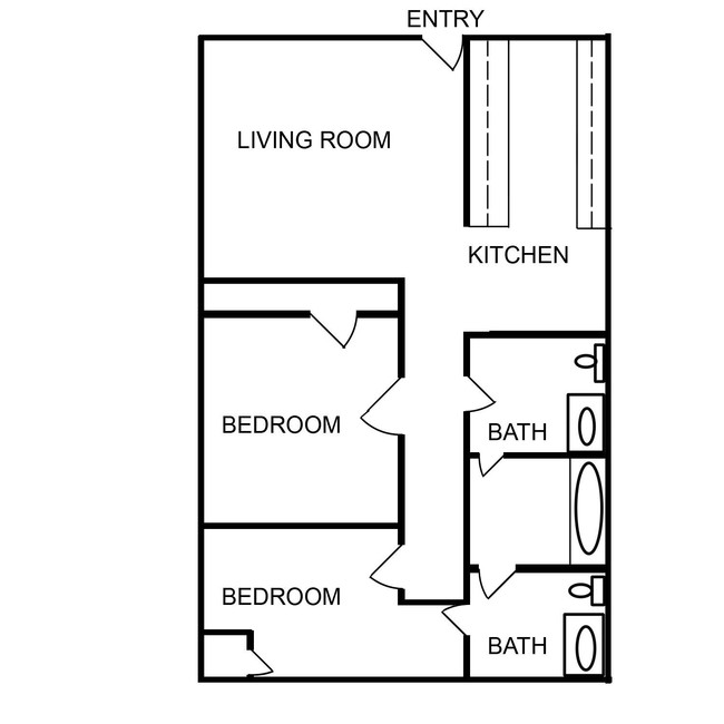 Floorplan - MacArthur Apartments