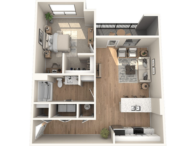Floorplan - Solace at Ballpark Village