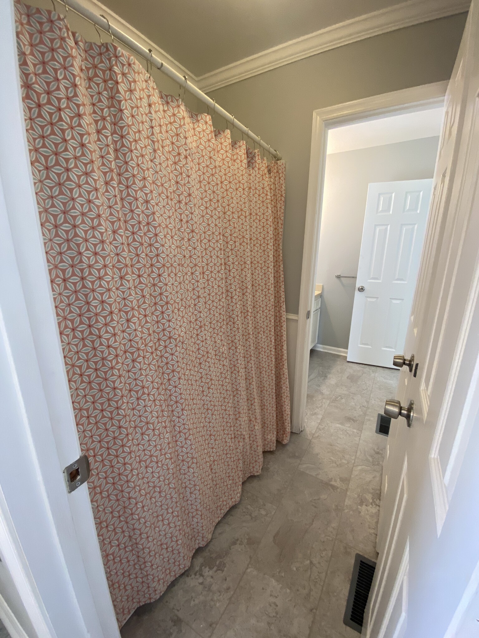 Shower room with new flooring through bathrooms - 722 Branniff Drive