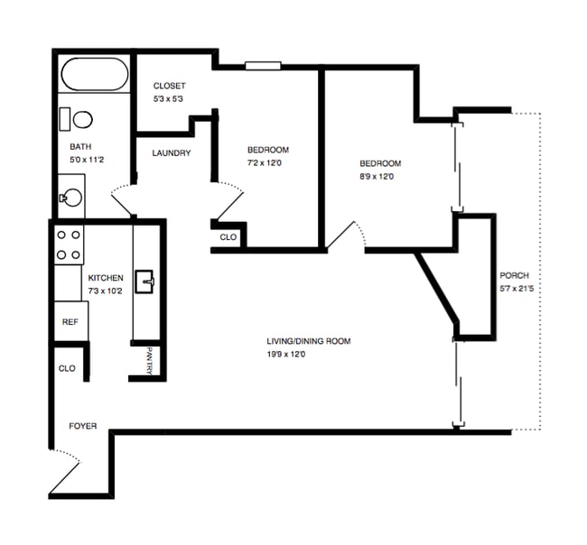 Floorplan - 601 24th St