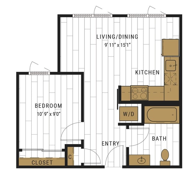 Floorplan - Bell Totem Lake