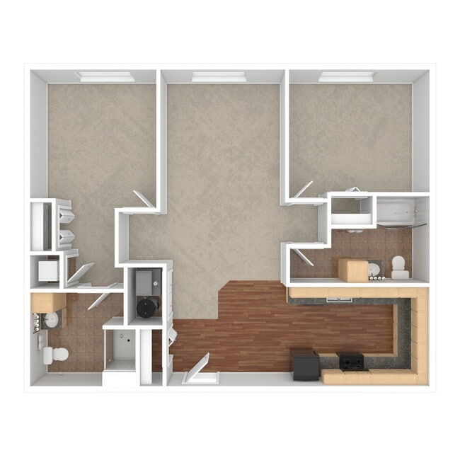 Floorplan - Iron Point Apartments