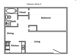 1BR/1BA - Quail Ridge