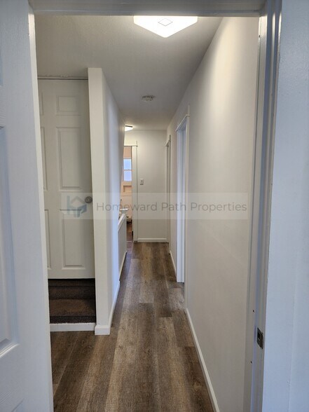 Upper hallway with attic access - 749 Roberts Ct