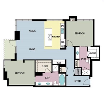 2BR/2BA - 717 Olympic