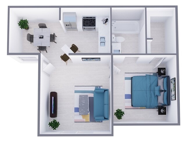 A1 Floor plan - Rise Spring Pointe