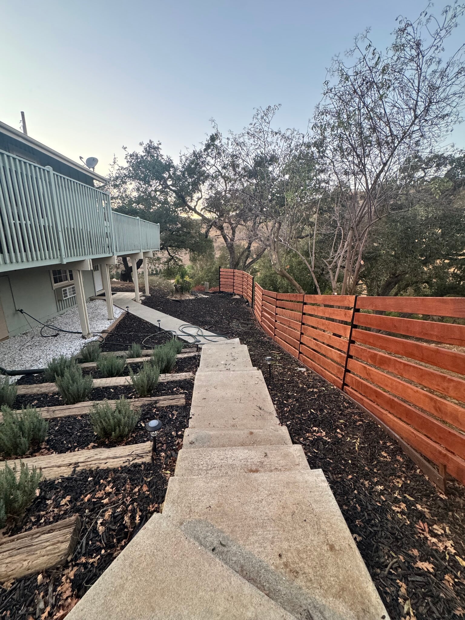 Entrance garden - 22700 McKean Rd