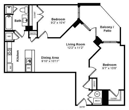 Floorplan - IO Piazza by Windsor