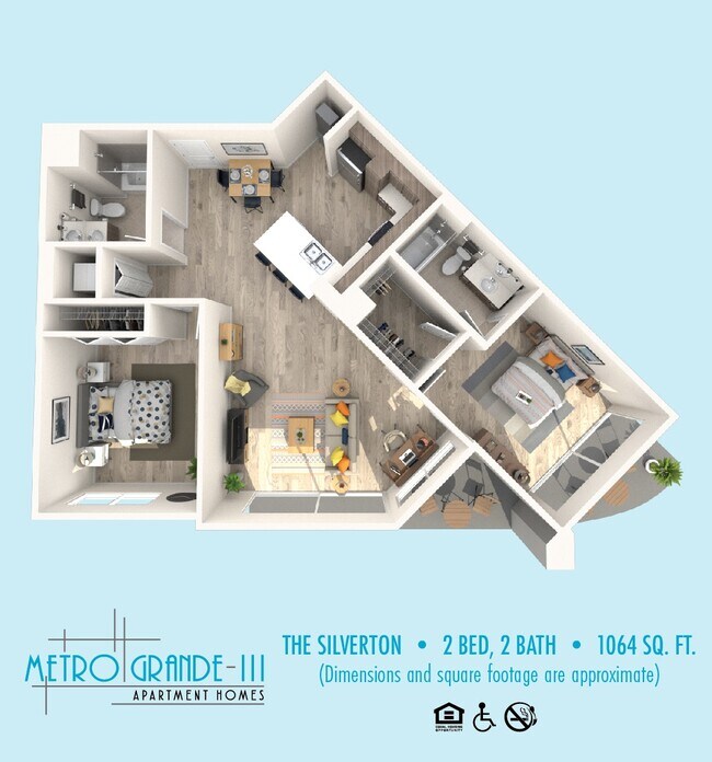 Floorplan - Metro Grande III Apartment Homes