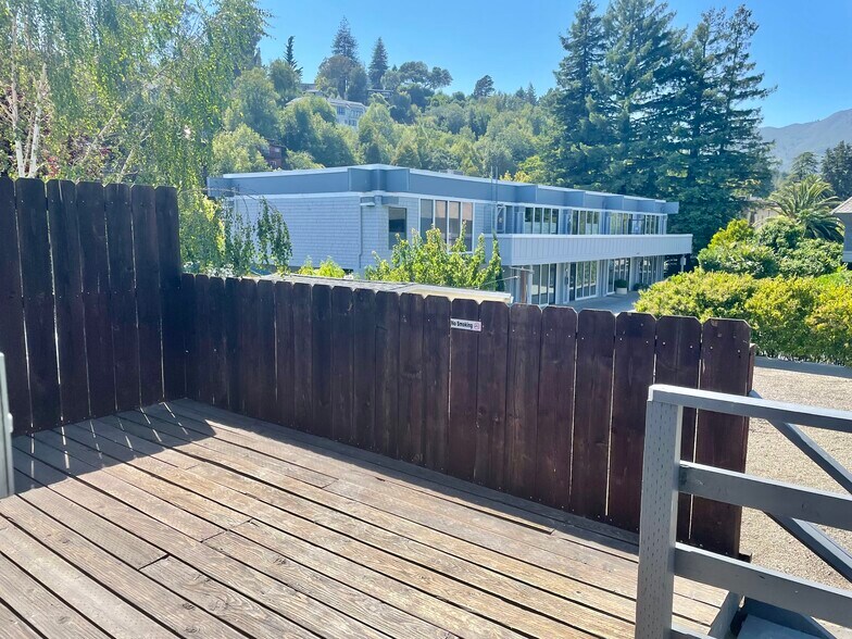 Private Deck for both units - 9 Locust Ave