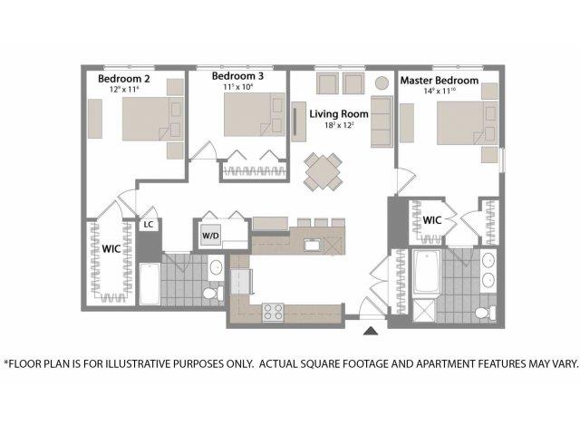 Floorplan - Warren at York by Windsor