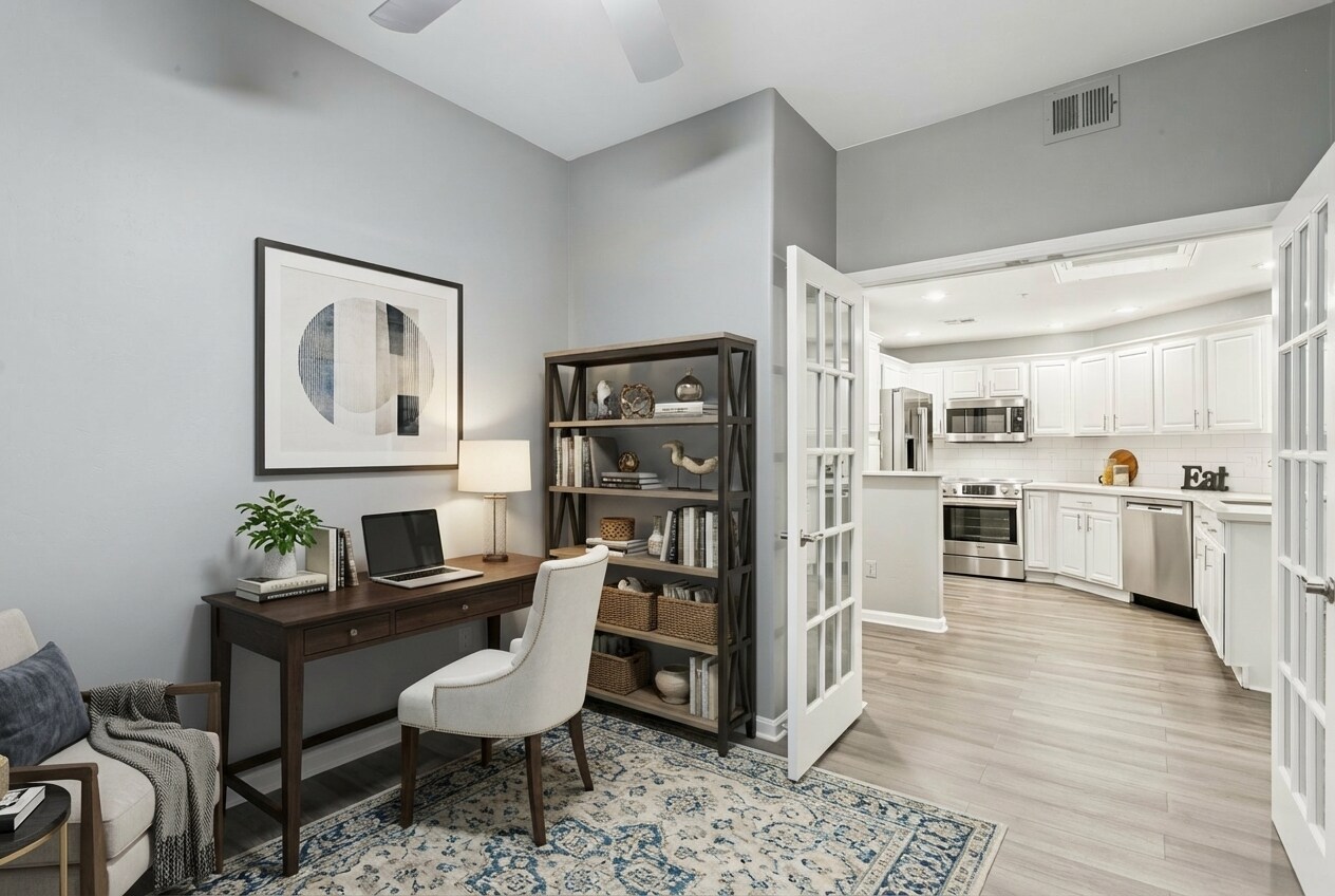 Spacious office with double door entry (virtually staged) - 14000 N 94th St