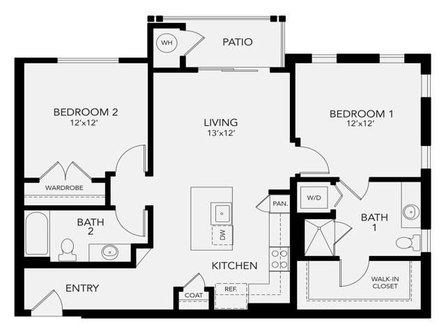 B2 - Everleigh Cool Springs 55+ Active Adult Apartment Homes