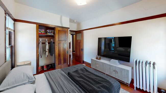 Bedroom 1 - The Badger Den Apartments on Kendall