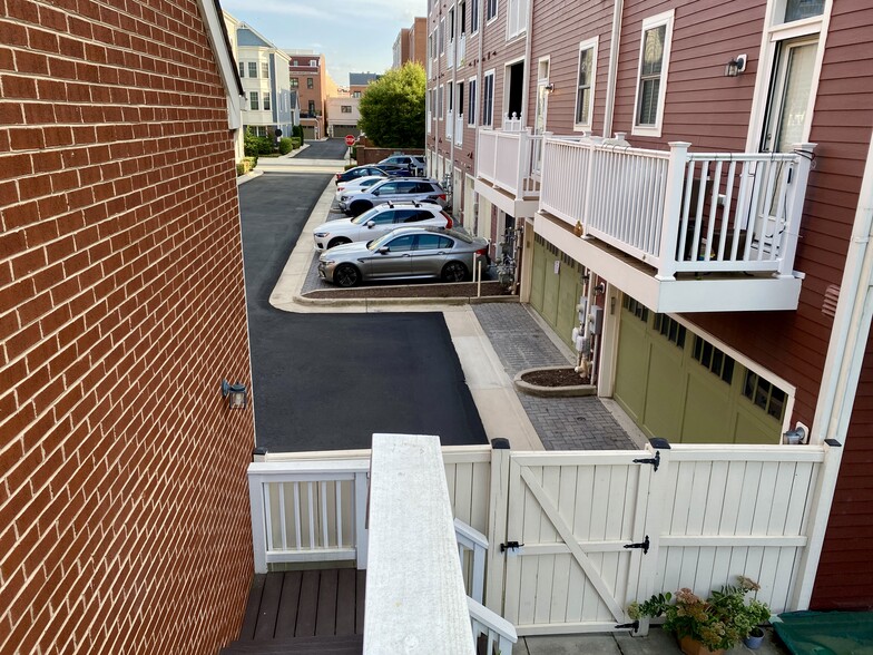 View from balcony to alley. - 2115 Main Line Blvd